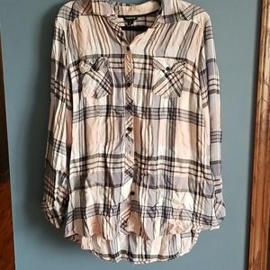 Torrid plaid shirt